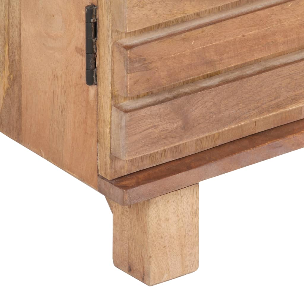 Solid Mango Wood Natural look Sideboard 150x50x81 cm