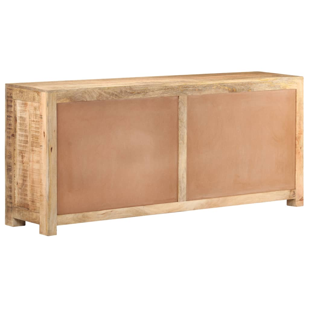 Rough Mango Wood Sideboard 175x40x75 cm