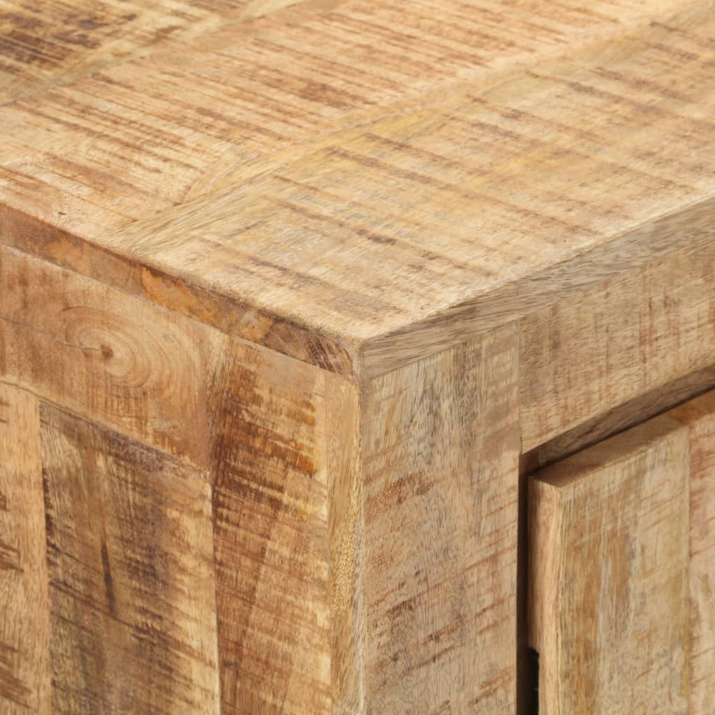 Rough Mango Wood Sideboard 175x40x75 cm