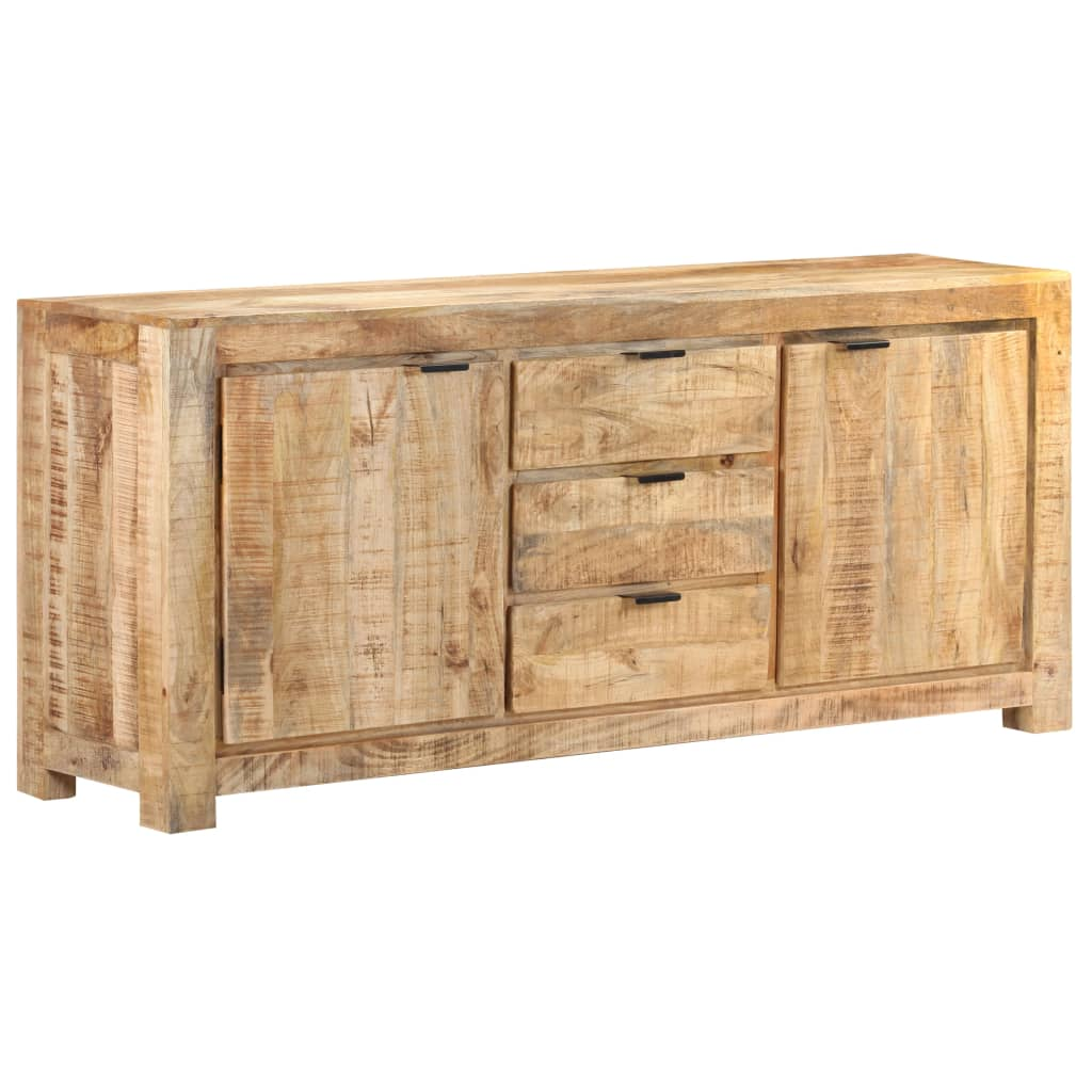 Rough Mango Wood Sideboard 175x40x75 cm