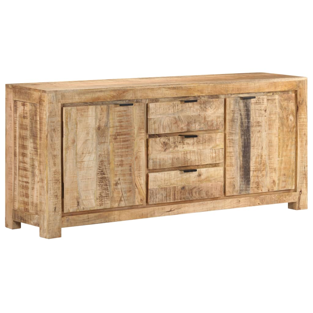 Rough Mango Wood Sideboard 175x40x75 cm
