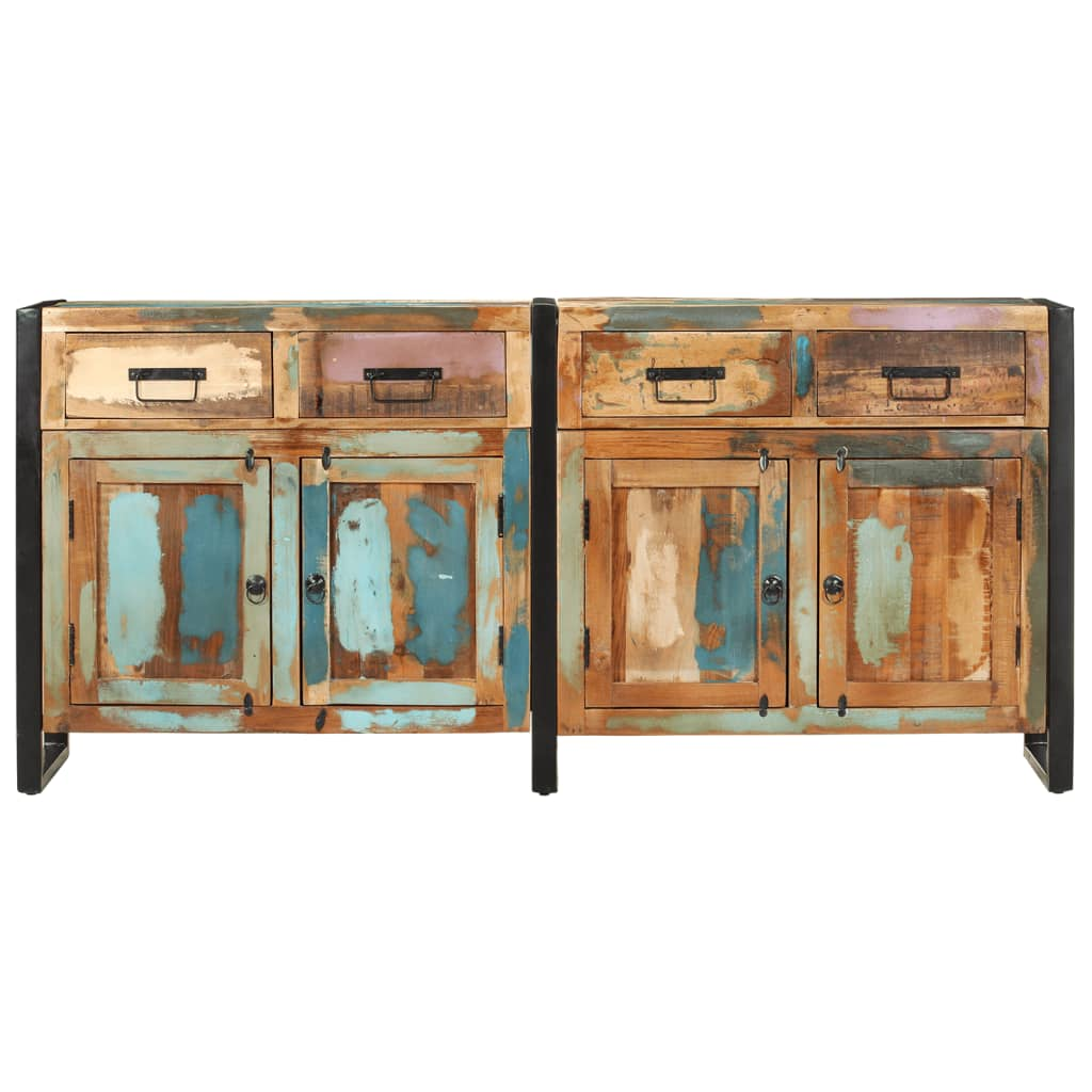 Solid Reclaimed Wood Sideboard 172x35x80 cm