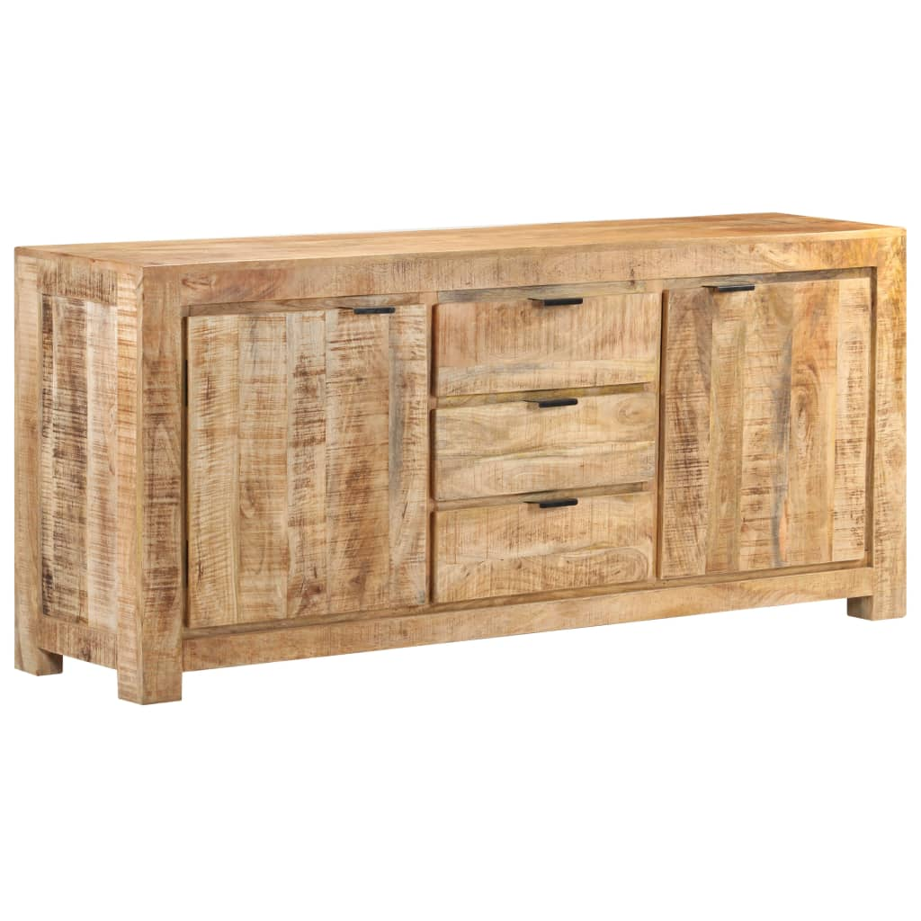 Rough Mango Wood Sideboard 175x40x75 cm