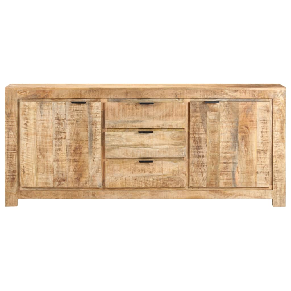 Rough Mango Wood Sideboard 175x40x75 cm