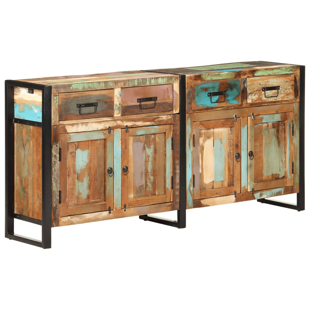 Solid Reclaimed Wood Sideboard 172x35x80 cm