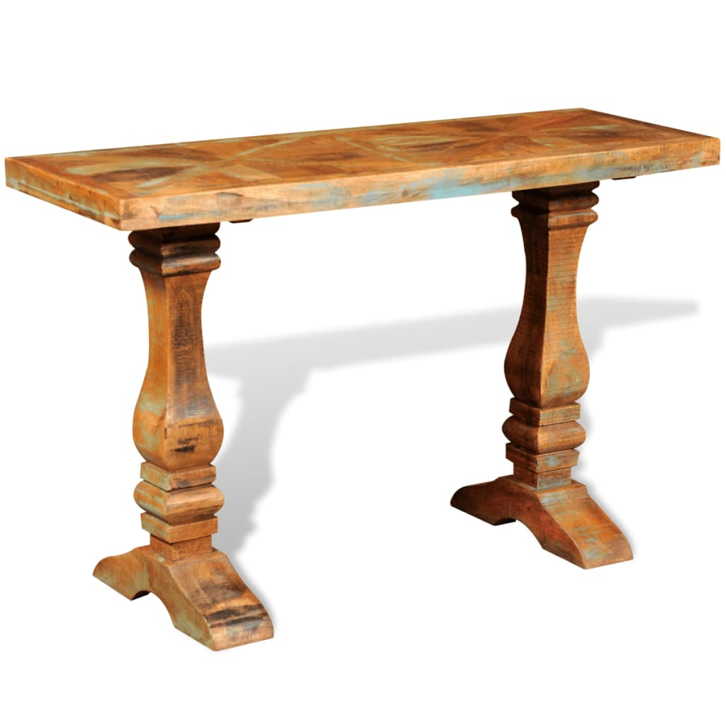 Console Table Solid Reclaimed Wood 120 x 40 x 76 cm (L x W x H)