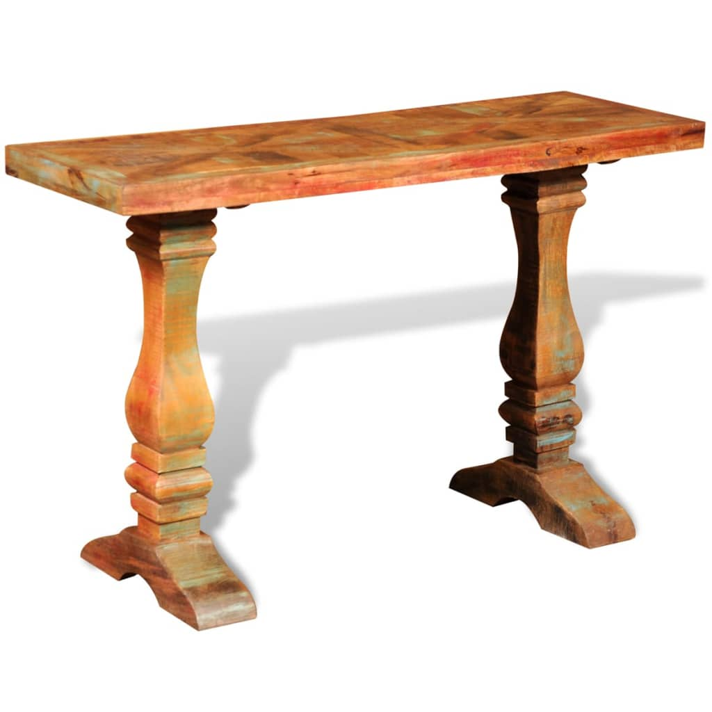 Console Table Solid Reclaimed Wood 120 x 40 x 76 cm (L x W x H)